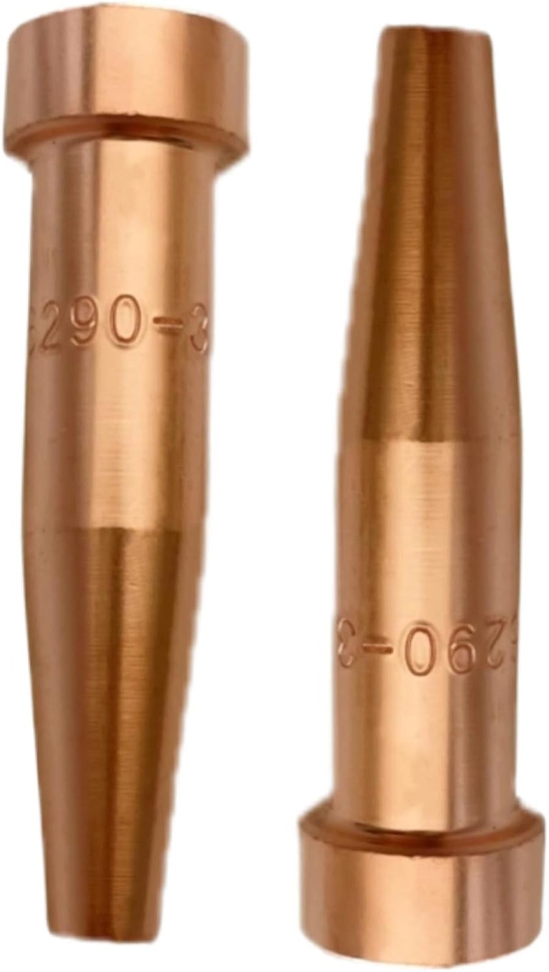 ALLZSMOOTHLY 6290-3 Acetylene Cutting Tips/Cutting Torch Tips,Harris Style,Pack of 2 - Image 5